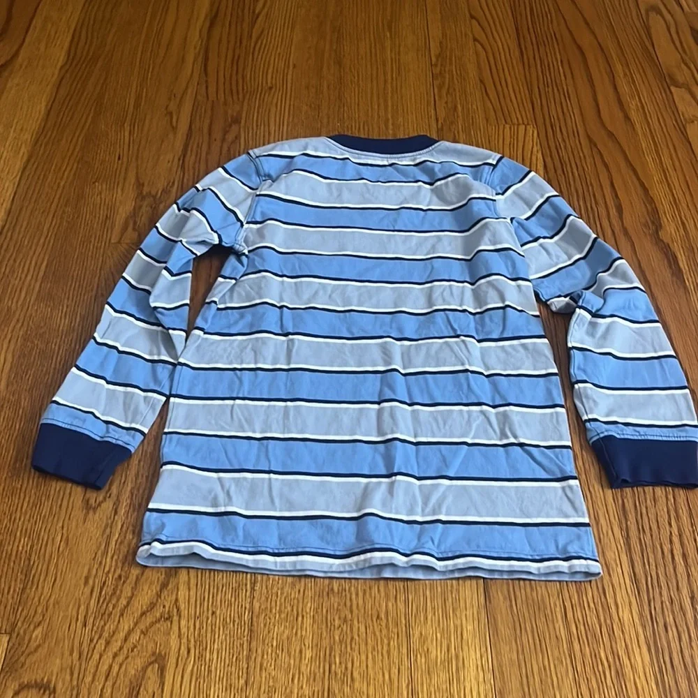 Carter’s Boy’s Blue Striped Long Sleeve Size 8/8A